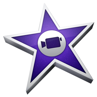 Icon for iMovie application.