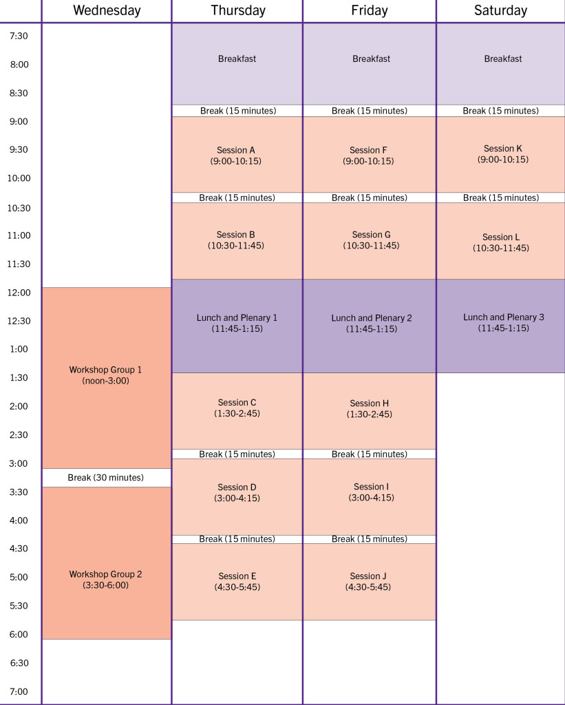 Image of Brief Schedule