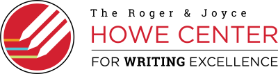 Howe Center for Writing Excellence Logo